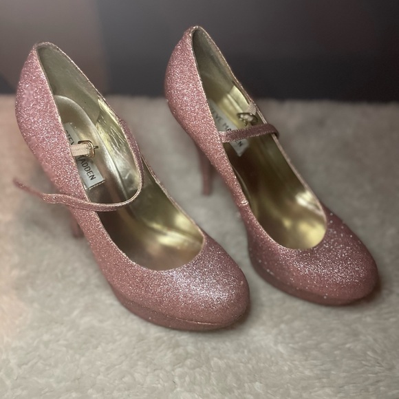 Glitter in pinks! Steven madden size 8.5 - Picture 5 of 5